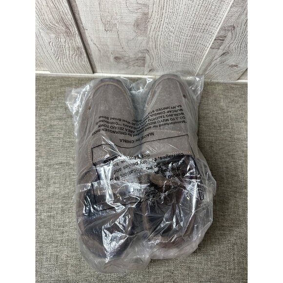 Gold Toe Mens Brown Hook Loop Strap Casual Shoes Size 12D - Picture 8 of 8